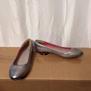 Ariat Audrey women's silver leather flats 11